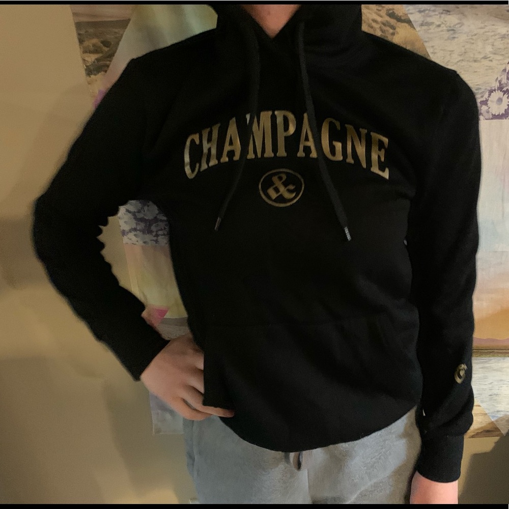 Black hoodie